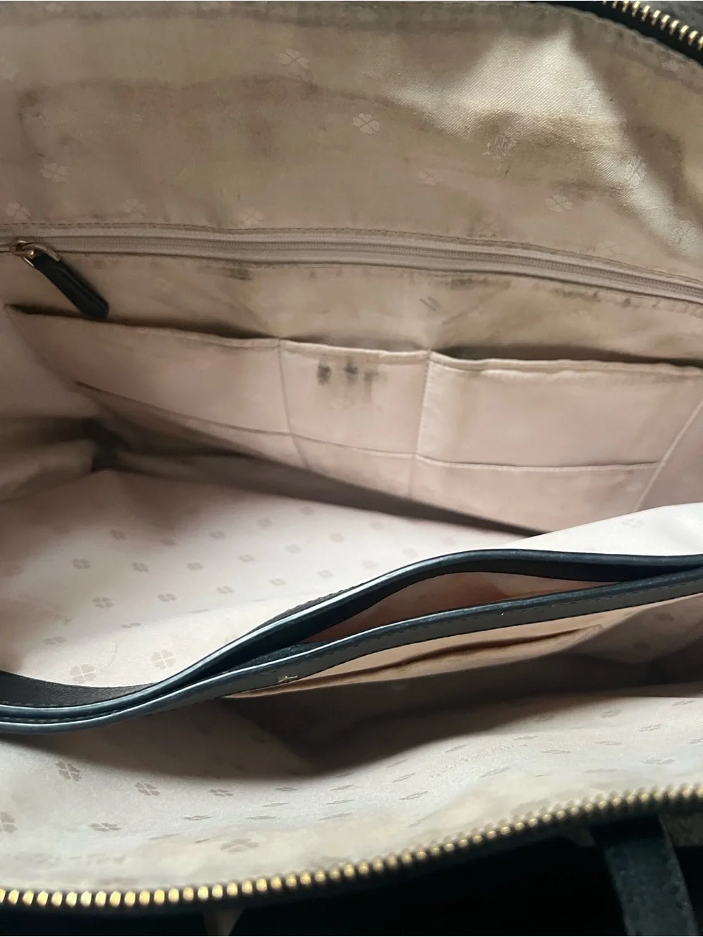 Kate Spade Black Leather All Day Tote Bag